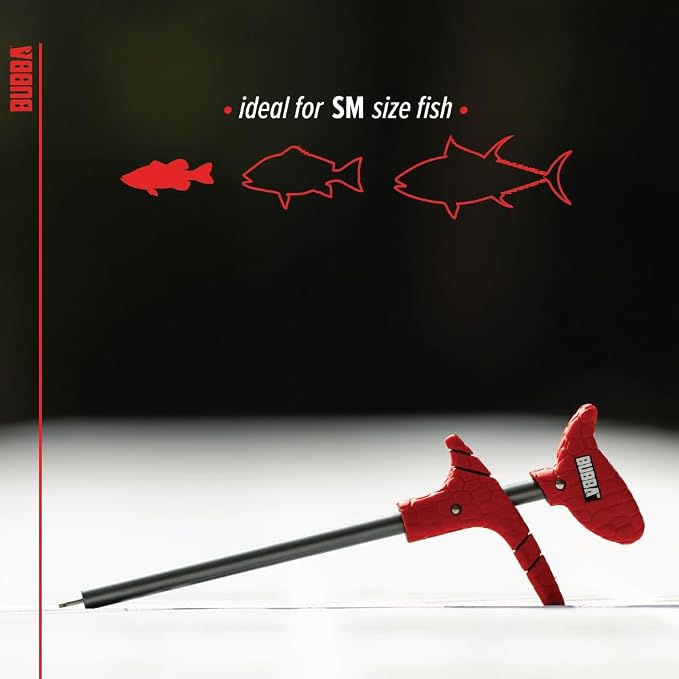 BUBBA Hook Extractor with Non-Slip Grip T-Handle with Marine Grade Stainless Steel Hook Extractor for Fishing and Angling