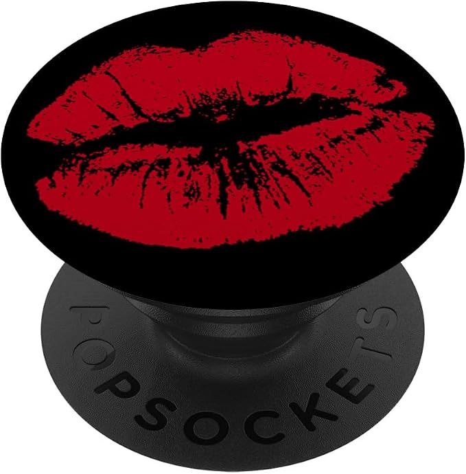 Lips Pop Phone Grip for Smartphones & Tablets PopSockets Adhesive PopGrip