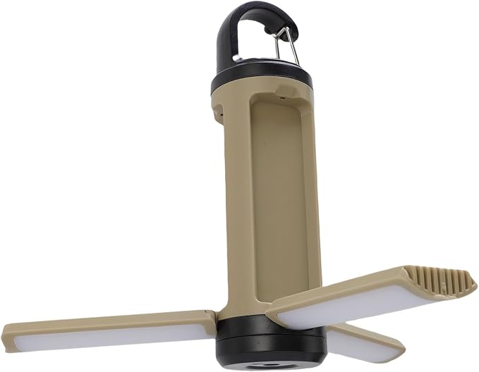 Fafeicy LED Camping Lantern, Rechargeable Foldable Light with 2000mAh Battery, 6 Modes for Outdoor Hiking and Fishing