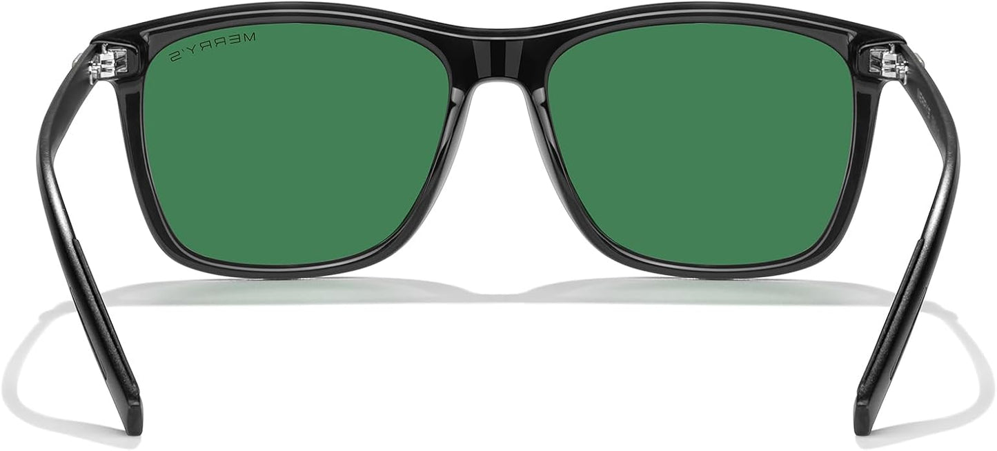 MERRY'S Unisex Polarized Aluminum Sunglasses Vintage Sun Glasses For Men/Women S8286
