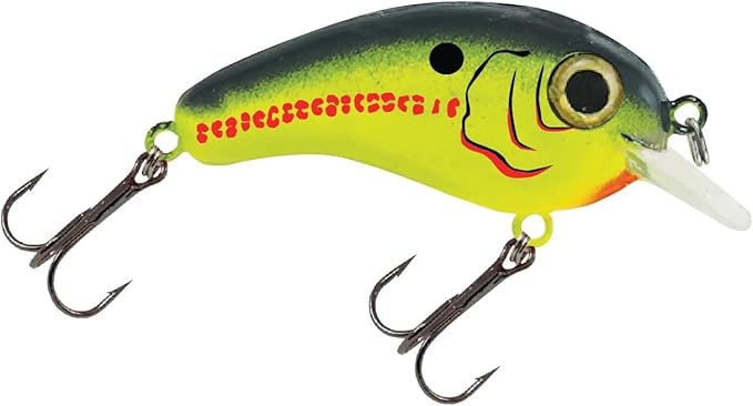 Luck E Strike Crappie Magic Crankbait (2 Inch Crappie Lure) Made in The USA