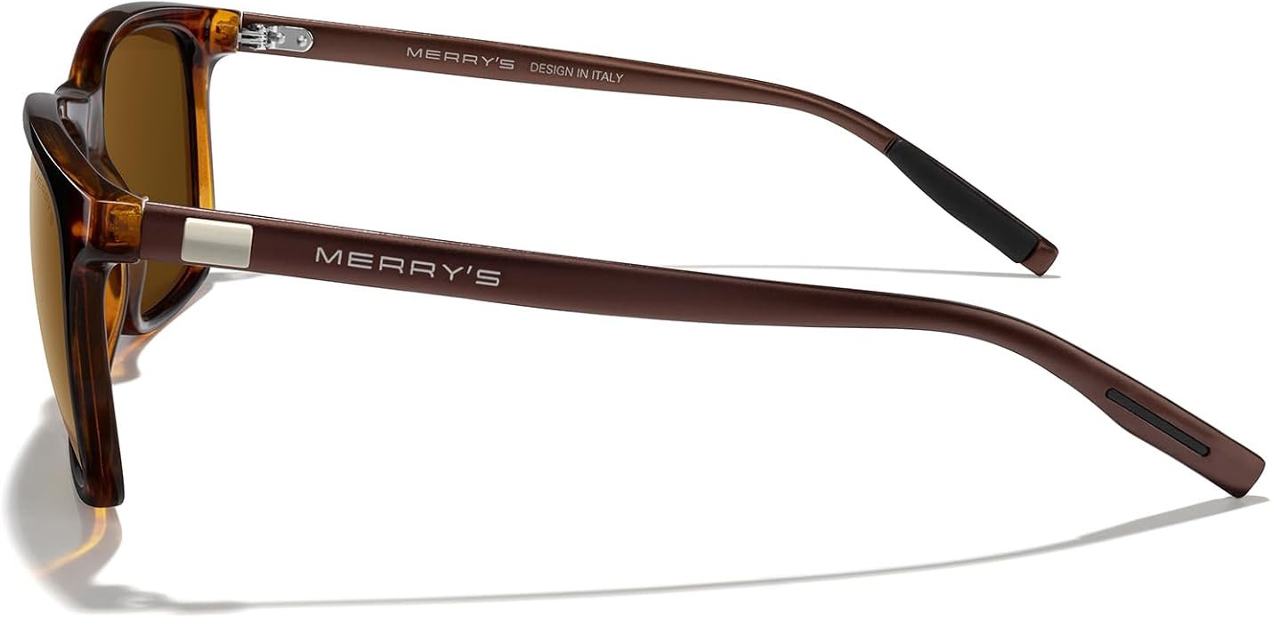 MERRY'S Unisex Polarized Aluminum Sunglasses Vintage Sun Glasses For Men/Women S8286