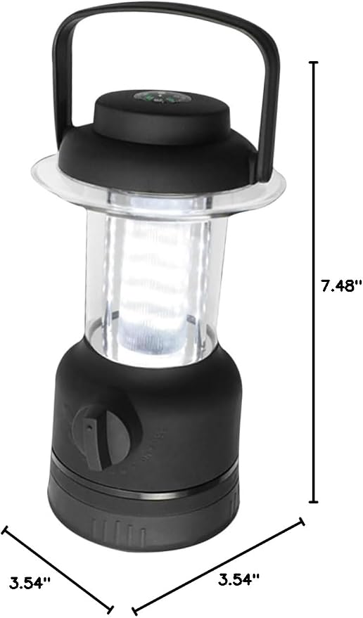 Happyyami 5W LED Camping Lantern Rechargeable Night Light for Camping Fishing Emergency Use Lightweight and Portable with Hook Up to Hours of Use