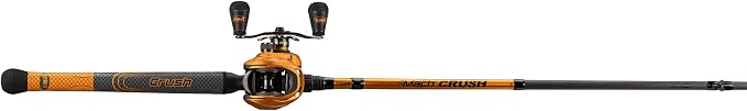 Lew’s MACH Crush Baitcast Reel & Fishing Rod Combo