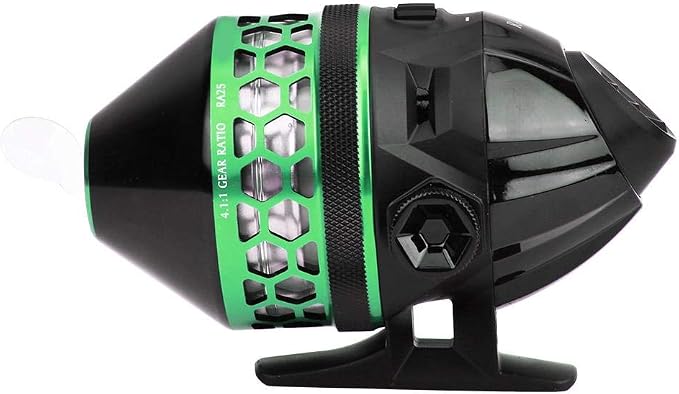 Alomejor spincast Reel,4.1:1 Speed Ratio for Retrieval,Closed face Fishing Reel,ABS and Metal Construction for Durability and Lightweight,for Beginners and Casual Anglers in Freshwater Lakes