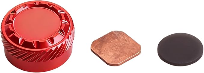 Mechanical Brake Knob Compatible with Daiwa 2019 TATULA 100/2025 TATULA 200 - Aluminum Alloy Adjustment Knob, 1 Set Fishing Reel Replacement Parts