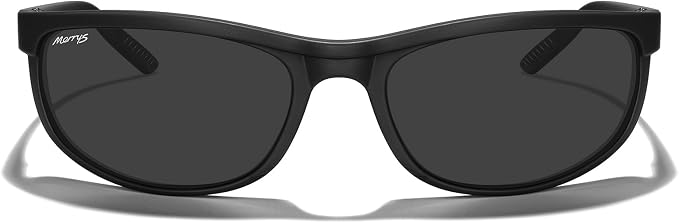 MERRY'S Wrap Around Sport Polarized Sunglasses for Men Women Driving Fishing Cycling Running UV400 Protection S3027