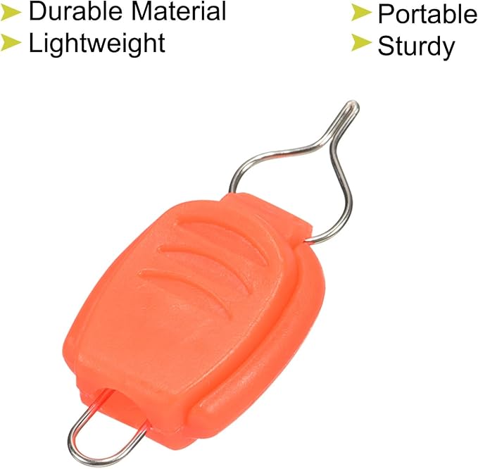 PATIKIL Fishing Line Holders, Baitcasting Reel Fishing Line Holder Clip Buckle Stopper Line Keeper Accessories