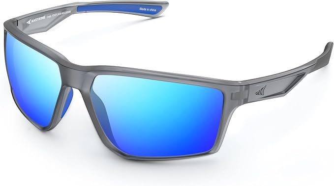KastKing Osage Polarized Sport Sunglasses for Men and Women, Ideal for Driving Fishing Cycling Running, UV Protection