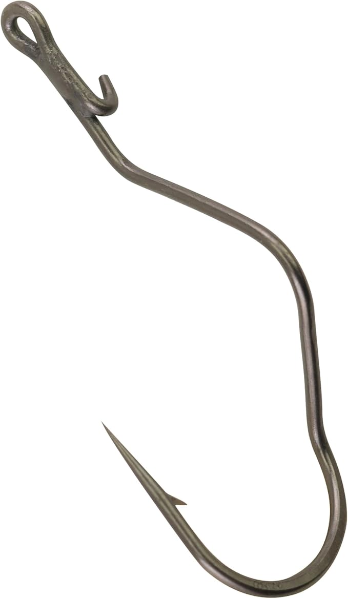 Berkley Fusion19 Wide Gap Live Bait Hooks, Size 4 Fishing Hooks, Needle Point with SlickSet Coating for Easy Penetration, Forged for Added Strength