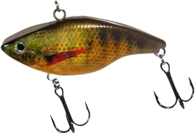 2 3/4" DDT Lipless Crankbait for Bass Fishing Lure Vibe Trap Crank Bait Lifelike Bait Sink