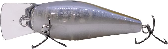 Duckett Fishing Squarebill Crankbait, Shallow Water Bass Lure with Aggressive Action and Deflections