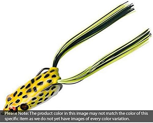 Booyah Pad Crasher Topwater Bass Fishing Hollow Body Frog Lure with Weedless Hooks