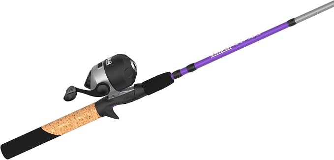 Zebco Ready Tackle Spinning Combo, 5-Foot 6-Inch, 2-Piece Fishing Rod, Size 30 Reel, 8-Pound Line, 29-Piece Tackle Kit