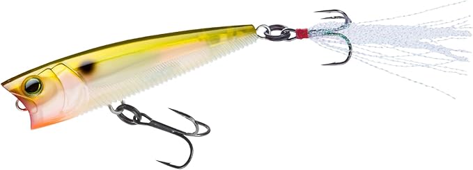 Yo-Zuri 3DB Popper, Floating, 3 Inch, 75mm, Gizzard Shad