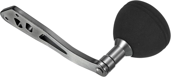 PATIKIL Baitcasting Power Handle, Metal Fishing Reel Handle EVA Knob Grip Replacement Parts for Rocker Arm Accessories