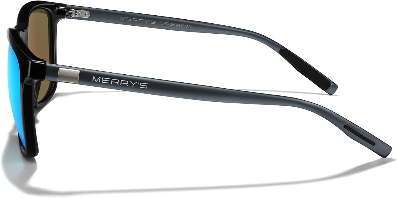 MERRY'S Unisex Polarized Aluminum Sunglasses Vintage Sun Glasses For Men/Women S8286