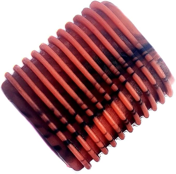 Rubber Fishing Reel Handle Grip Sleeve Non-Slip Baitcaster Knob Covers for Casting or Spinning Reel Red -12PCS