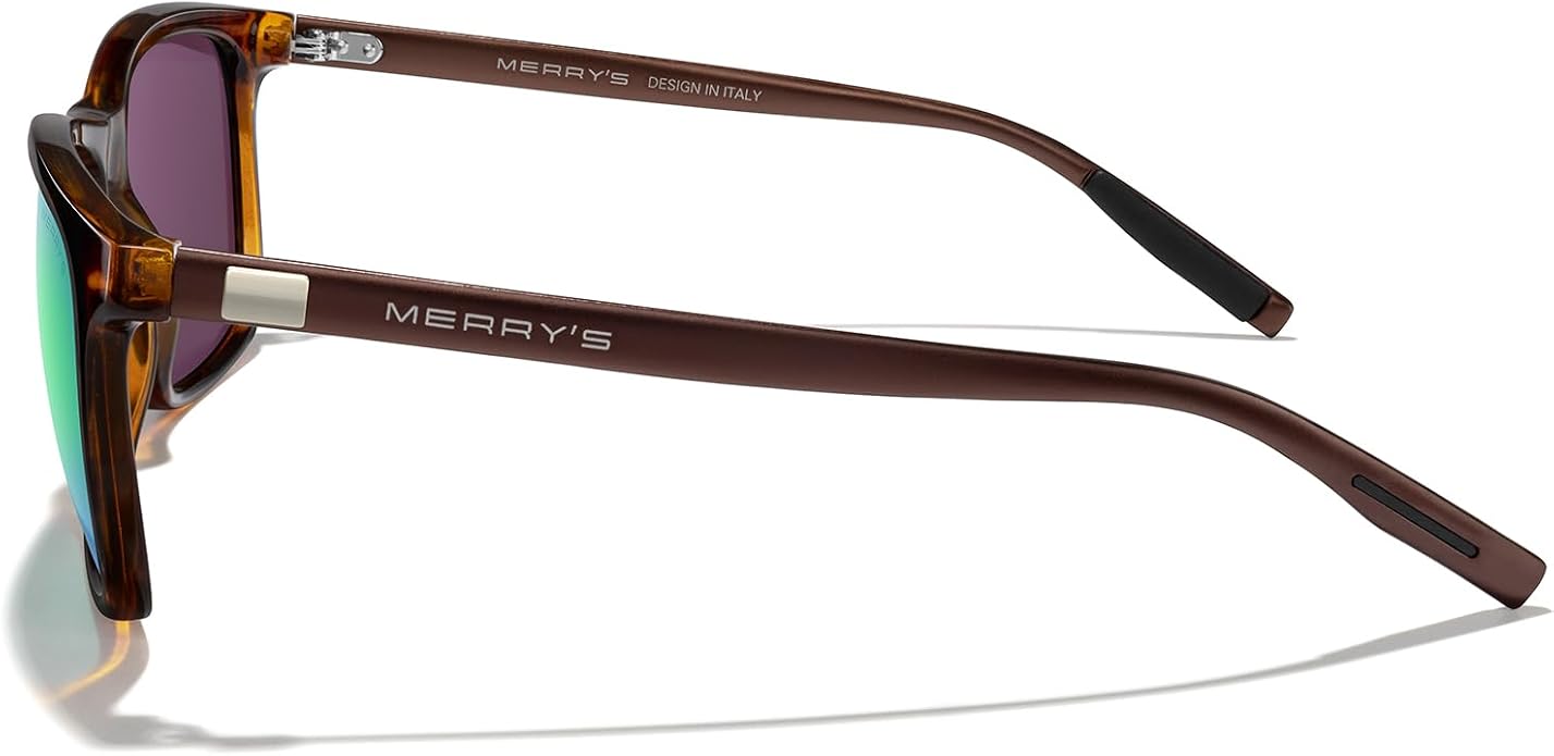 MERRY'S Unisex Polarized Aluminum Sunglasses Vintage Sun Glasses For Men/Women S8286
