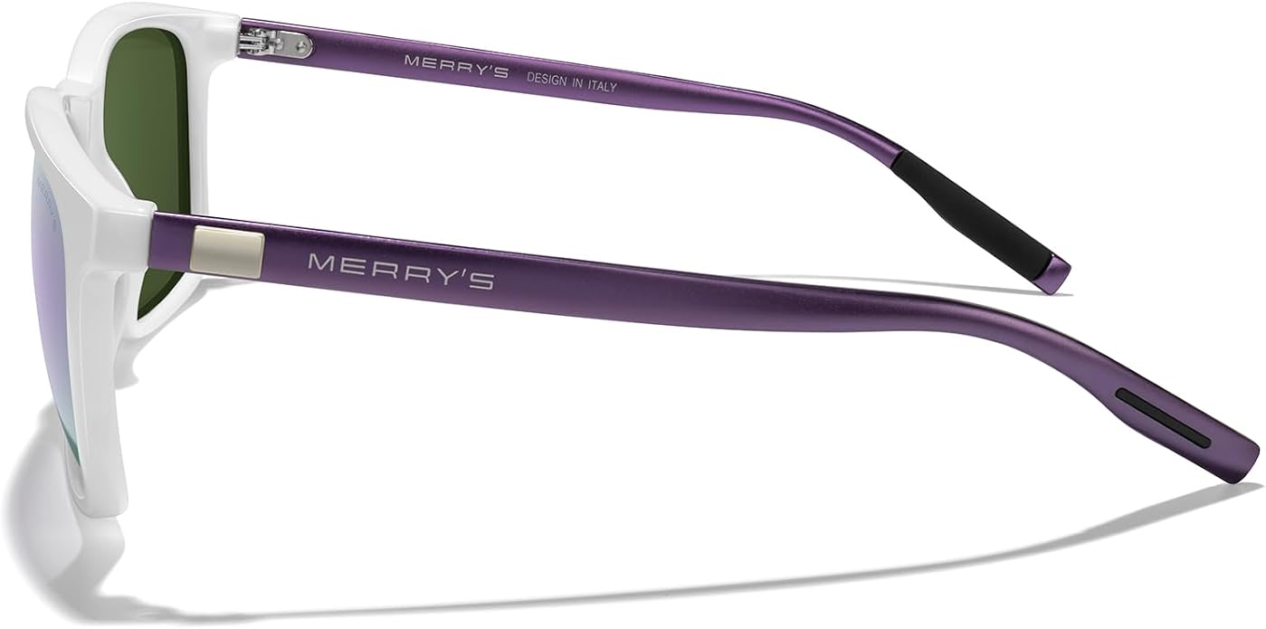 MERRY'S Unisex Polarized Aluminum Sunglasses Vintage Sun Glasses For Men/Women S8286