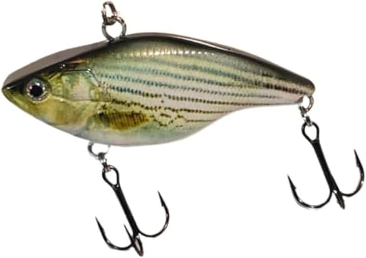 2 3/4" DDT Lipless Crankbait for Bass Fishing Lure Vibe Trap Crank Bait Lifelike Bait Sink