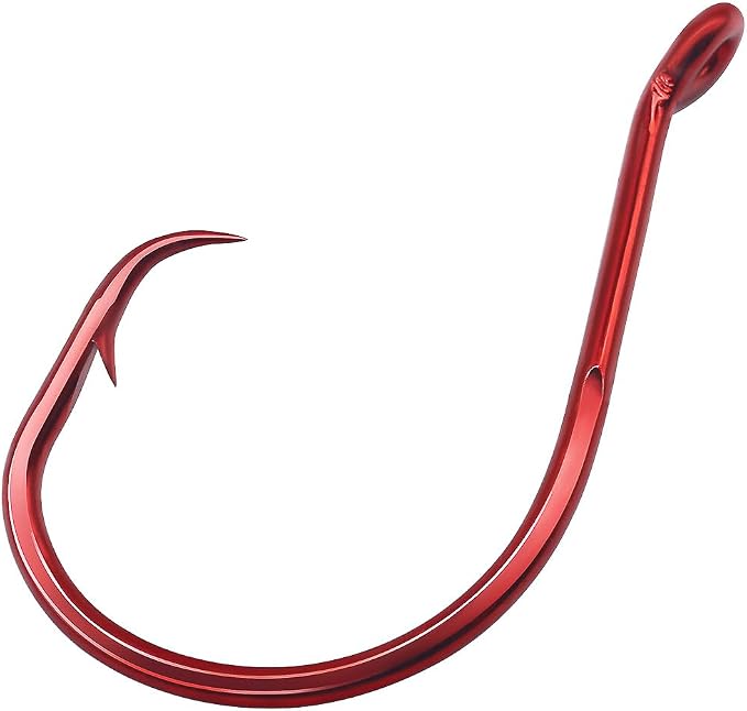 XFISHMAN Circle-Hooks-Fishing-Equipment-Octopus-Hooks-Saltwater-50 Pack #1 –12/0