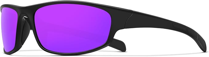 Sports Polarized Sunglasses for Men Women Wrap Around Sun Glasses Fishing Cycling Driving Running UV Protection