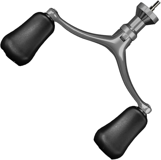 Fishing Reel Handle Grip Double/Single Rockers Arm Screw-in Handle Grips Fishing Rod Power Handle for Baitcasting Reel