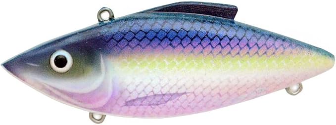 Bill Lewis Lures Lifelike Rat-L-Trap Magnum Trap 3/4 OZ Lipless Crankbait Fishing Wobble Freshwater Lure for Black Bass