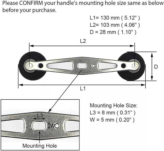 Wholesale Power Fishing Reel Handle Compatible with Abu Garcia Baitcasting Reel EVA Grips