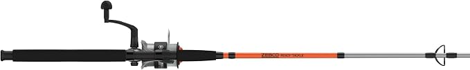 Zebco Ready Tackle Spinning Combo, 5-Foot 6-Inch, 2-Piece Fishing Rod, Size 30 Reel, 8-Pound Line, 29-Piece Tackle Kit