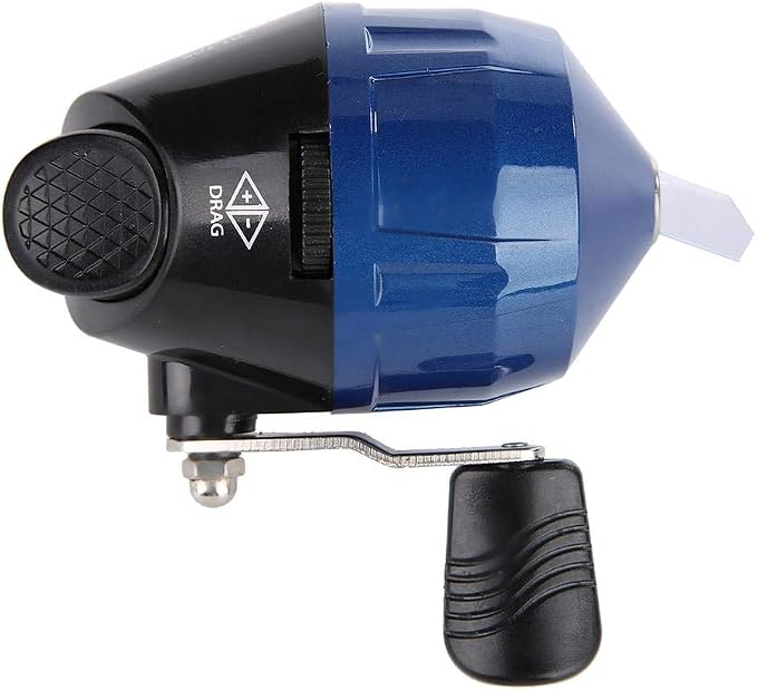 Spincast Fishing Reel, 3.0:1 Gear Ratio for Beginners and Kids, Easy to Use, Right or Left Hand Retrieve, for Freshwater Fishing