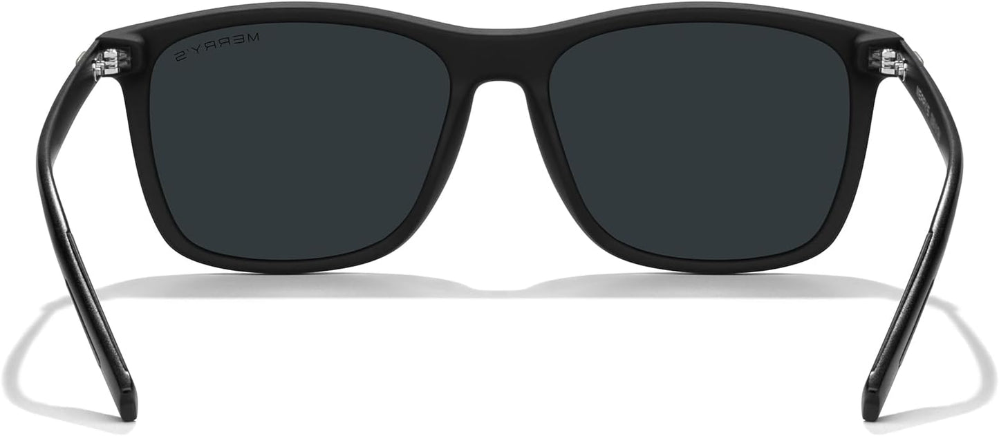 MERRY'S Unisex Polarized Aluminum Sunglasses Vintage Sun Glasses For Men/Women S8286