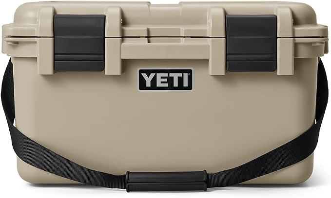 YETI LoadOut GoBox Collection, Divided Waterproof Cargo Case, Dry Box, Camera Case, Fishing Tackle Box