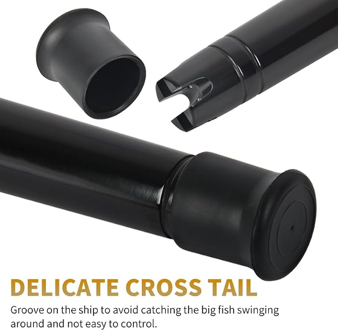 Deep Sea Fishing Rod, Heavy Duty Bent Butt Trolling Rod with Roller Guides,Conventional Fishing Rod