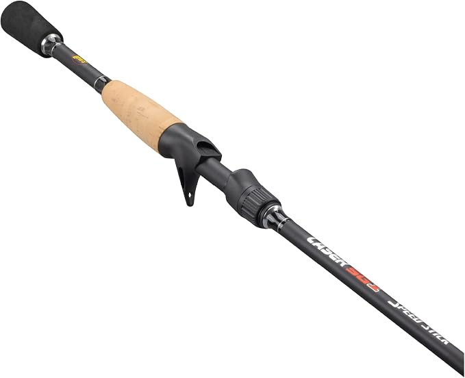 Lew's American Hero Tier 1 Casting Fishing Rod, HM50 Graphite Blank with Stainless Steel Guides, Split Grip EVA Handle, Multicam