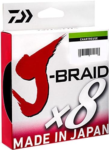 Daiwa J-Braid 300M 8-Strand Woven Round Braid Line