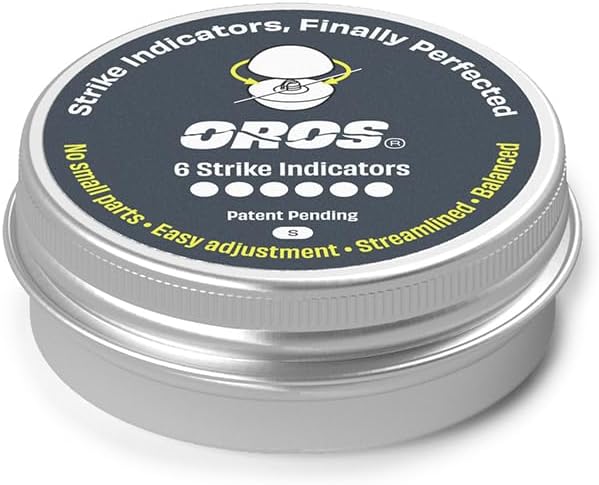 Oros Strike Indicators for Fly Fishing, Reusable Foam Nymph Indicators, High Visibility Trout Fishing Float, Assorted Sizes