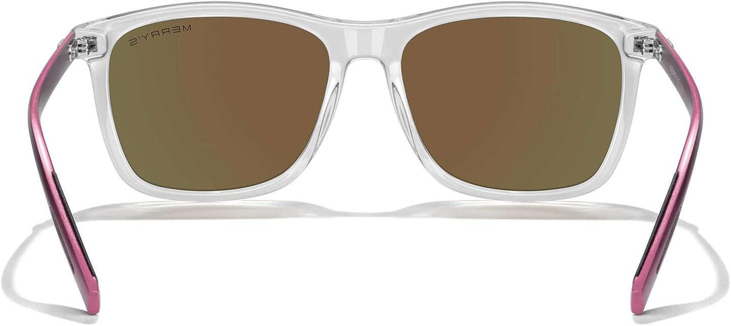 MERRY'S Unisex Polarized Aluminum Sunglasses Vintage Sun Glasses For Men/Women S8286