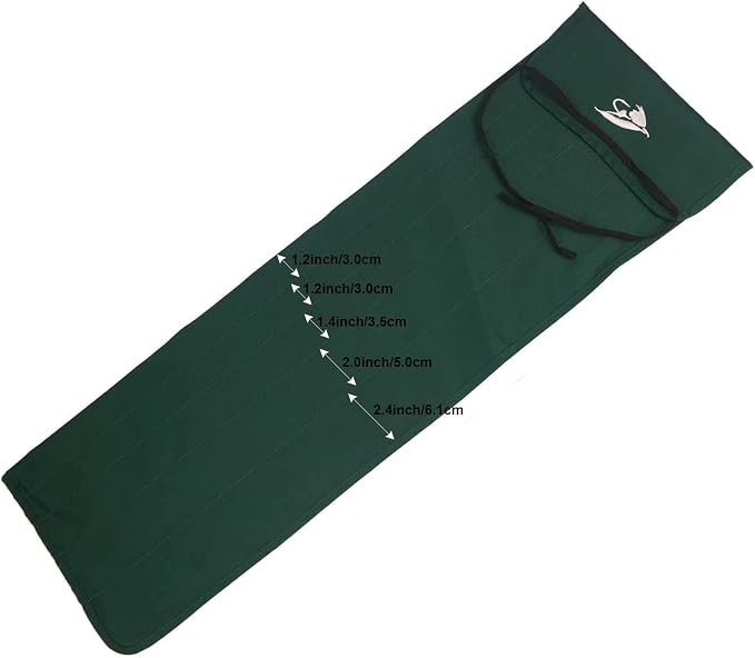 Aventik Fly Fishing Rod Bag Fishing Rod Sleeve Cover Pole Sock Glove Protector Bag Pouch with 5 Compartments
