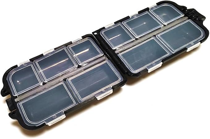 KALAVARMA Waterproof Fishing Lure Box Spoon Hooks Baits Storage Tackle Box Containers for Casting Fishing Fly Fishing