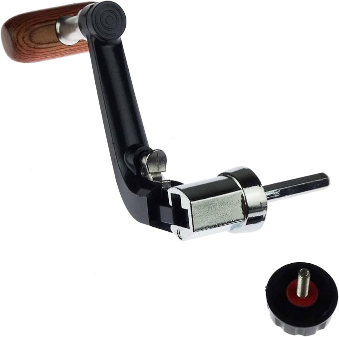 6 Pack Universal Fishing Reel Handle for Spinning Reel Replacement Grip Parts (1000-4000 Series)