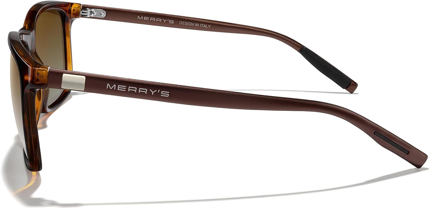 MERRY'S Unisex Polarized Aluminum Sunglasses Vintage Sun Glasses For Men/Women S8286