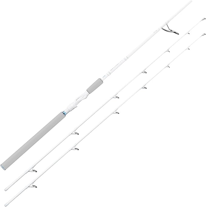 KastKing Centron Lite Twin Tip Rods, IM6 Graphite Blanks, Twin Tip Rods, Stainless Steel Guides with Ceramic Rings, Split or Full Rear EVA Handle Design, Drop Shot Hook Keeper