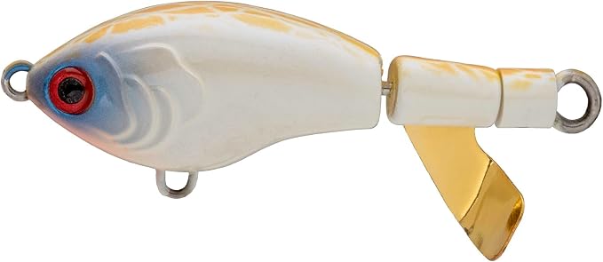 Strike King Bitsy Chickin Fishing Lure, Topwater Plopper, 2 1/2-Inches, 1/4-Ounce