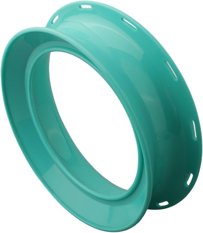 Lightweight PP Hand Reel for Throw Line and Hand-Line Fishing, No Backlash Tangle-Free Design, Portable Kite Line Winder for Surf and Beach Casting, Random Color, 16cm Outer Diameter(19cm)