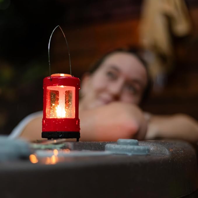 UCO Mini Candle Lantern Kit – Compact Aluminum uco tealight Candle Lantern with 4 Tealights & Carry Case – Windproof, Safe Emergency Lantern for Camping, Backpacking & Power Outages