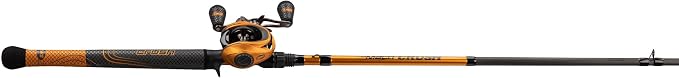 Lew’s MACH Crush Baitcast Reel & Fishing Rod Combo
