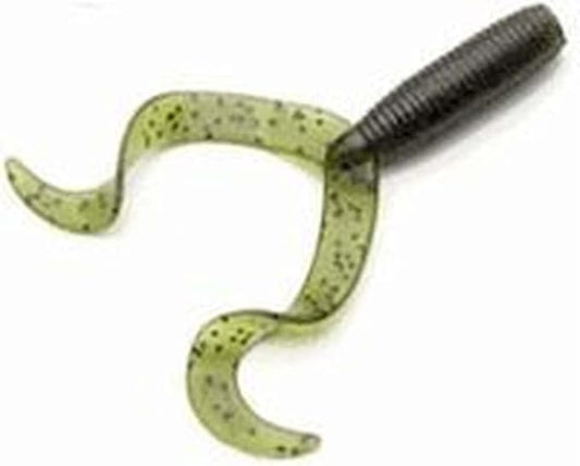Yamamoto 4"/5" Double Tail Grub Soft Plastic Fishing Angling Swimbait Lures with Crawfish Design - 20 Pack
