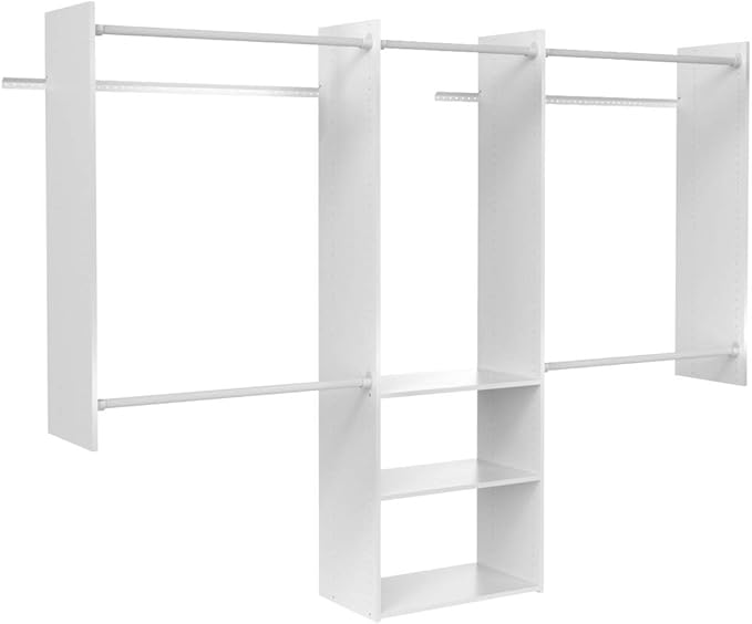 Easy Track RB1448 Starter Closet Kit, White